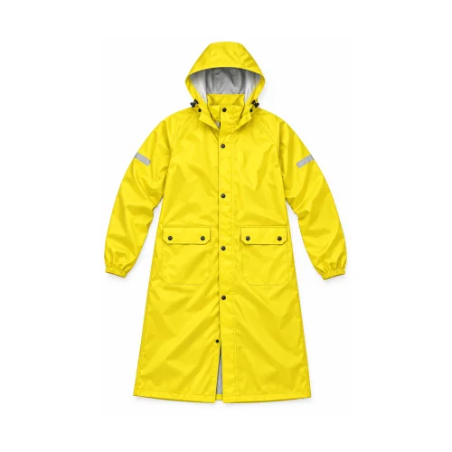 Longline Waterproof Hooded Raincoat - OEM Workwear Manufacturer
