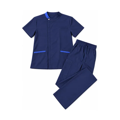 Men's Short Sleeve Medical Scrub Set - OEM workwear manufacturer Sialkot