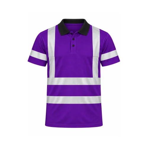 High Visibility Reflective Polo Shirt - OEM workwear manufacturer Sialkot
